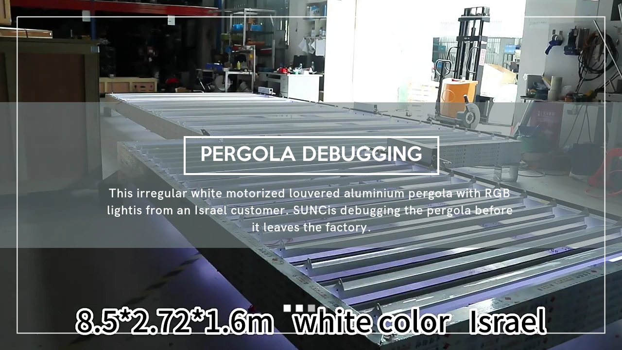 Produsen debugging pergola profesional