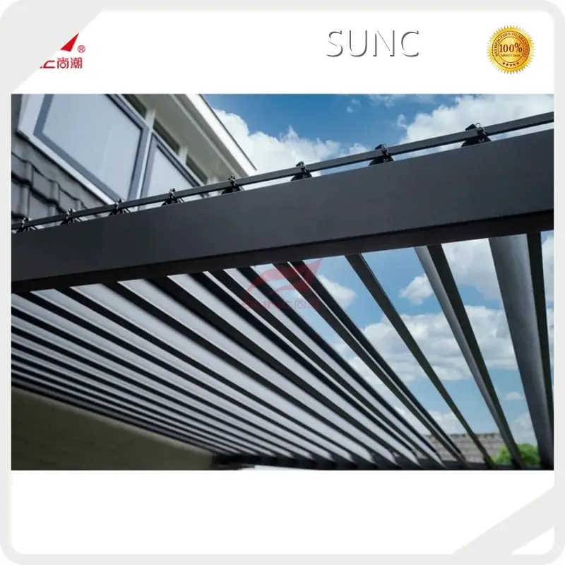 Hot Waterproof Outdoor Blinds Aluminium Pergola SUNC Brand 1