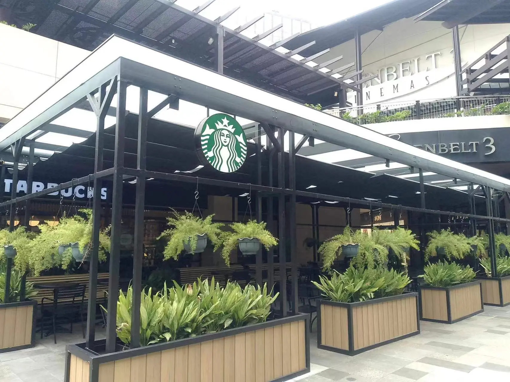 uphahla retractable PVC pergola kuyilo cafe evela Philippines umthengi