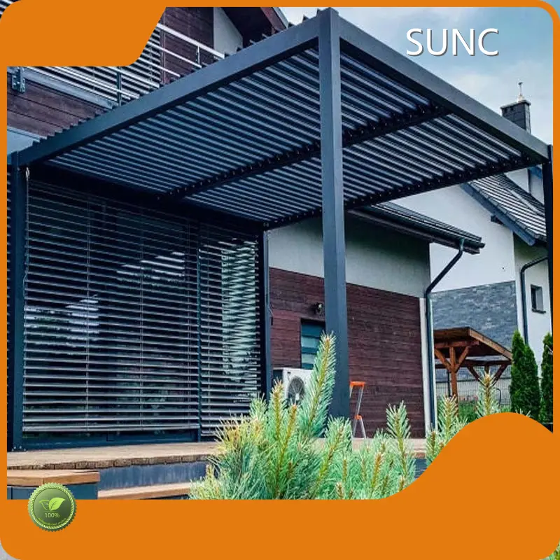 Cost-effective Automatic Roll Up Blinds SGS SUNC Brand 1