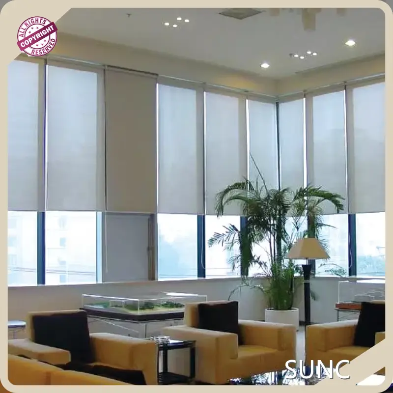 Automatic Roller Shades Carton Or Wooden Case Wholesale - SUNC 1