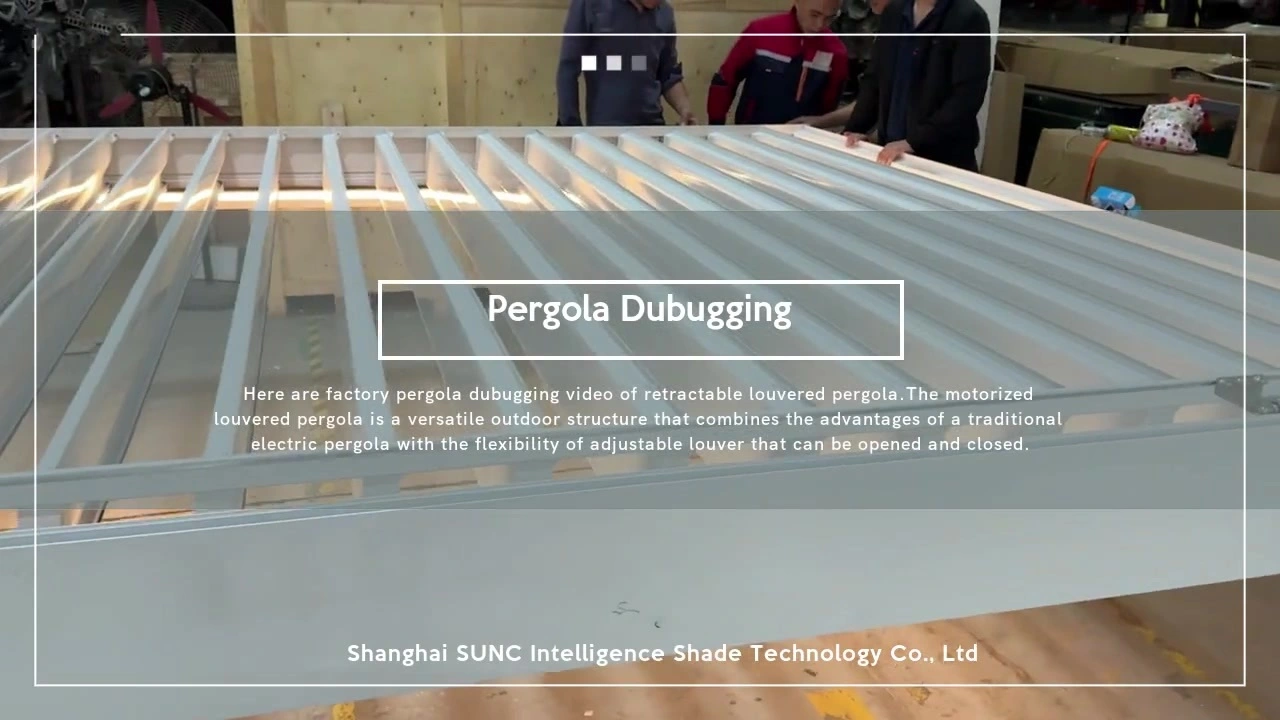 Ubora wa juu wa utatuzi wa pergola Jumla ya kampuni ya SYNC pergola