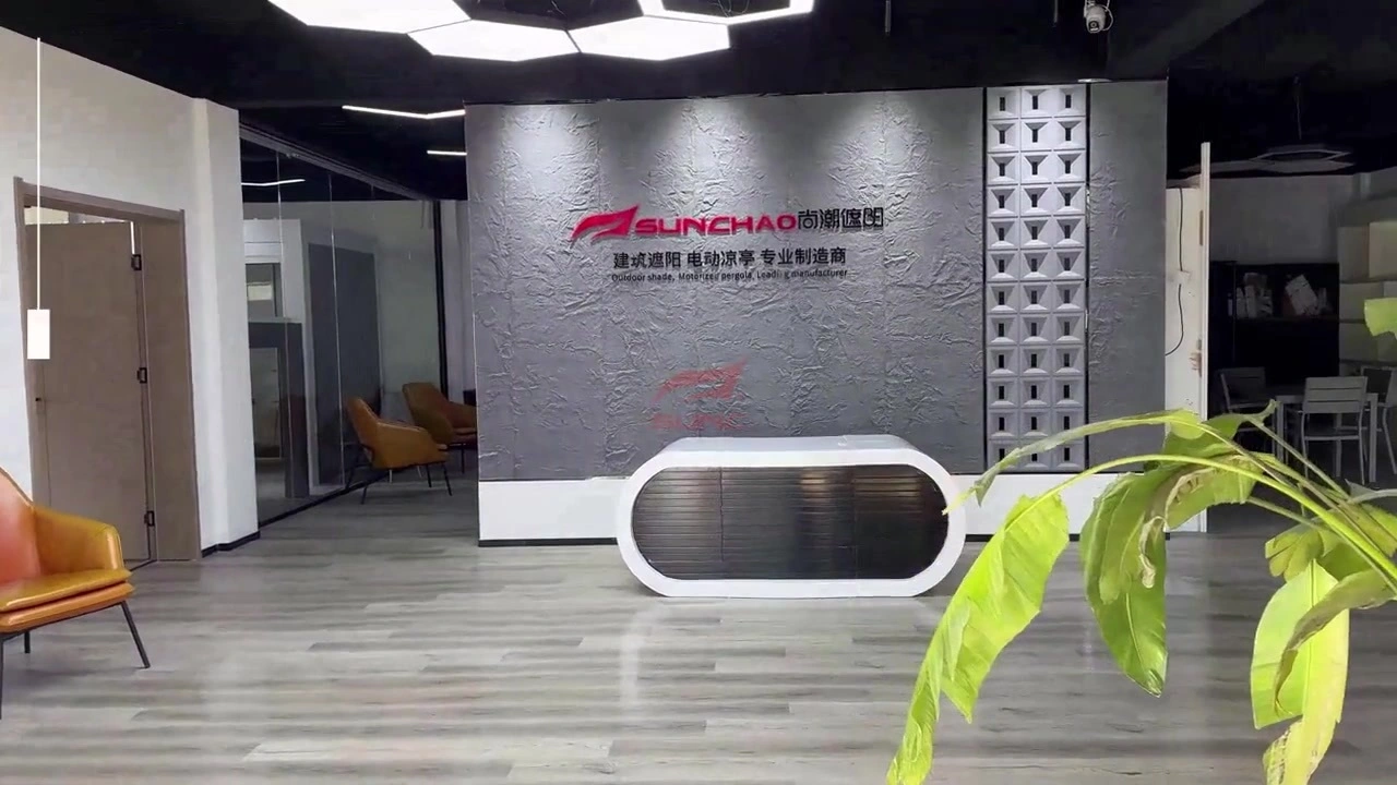 Sunc Pergola Factory Production Factory Display