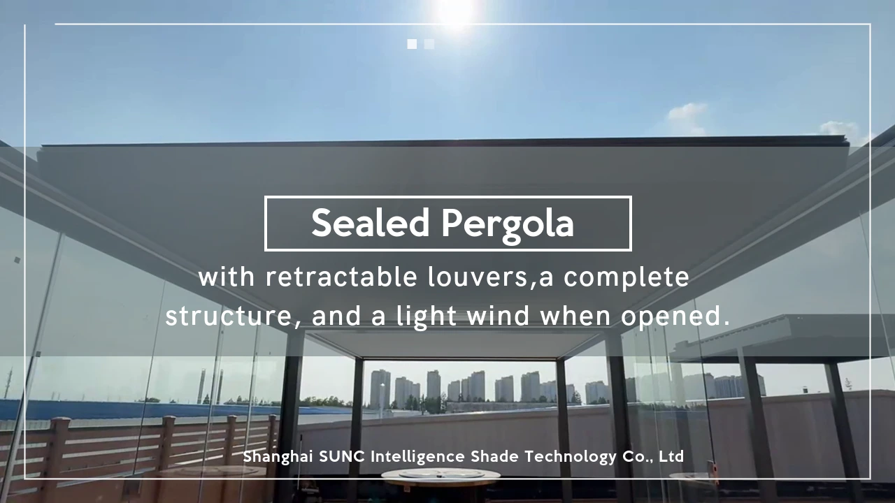 ຜູ້ຜະລິດ pergola ທີ່ຖືກປະທັບຕາຈາກຈີນ |