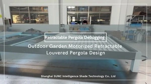 Outdọn n'èzí Turcratized Retroctablelouved Pergola