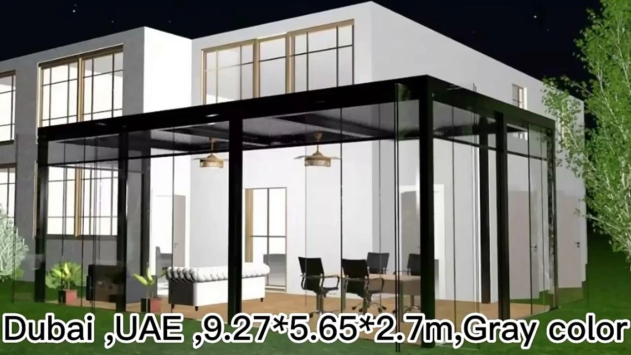 Айвони худро дигаргун кунед – Перголаи лювери мотордор бо идоракунии дурдаст 1