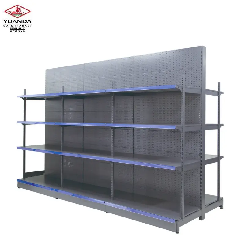 Maximize Organization And Display With Mesh Supermarket Shelves 1