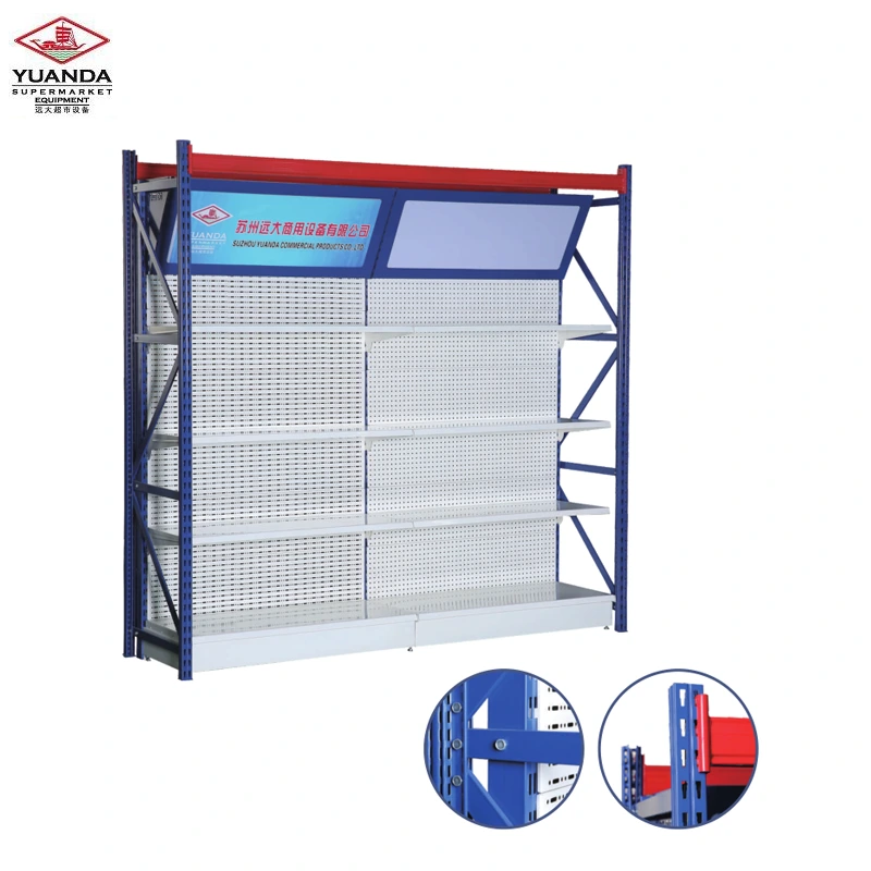 Multifunction wall shelving with light box YD-S016 1