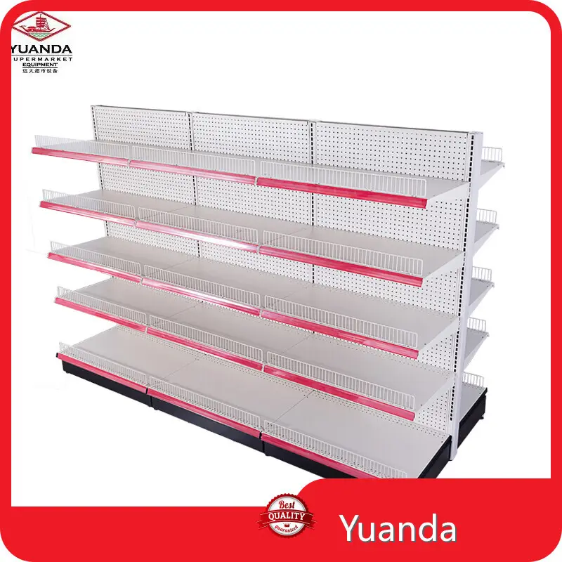 Low-cost Yuanda Grocery Store Shelves for Industrial Showrooms 1