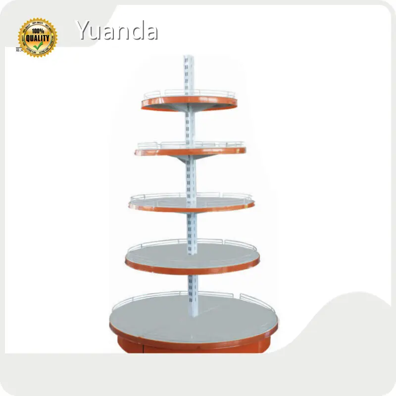 Long Lasting Round Tiered Display Shelf Factory Direct Supply for Warehouses 1