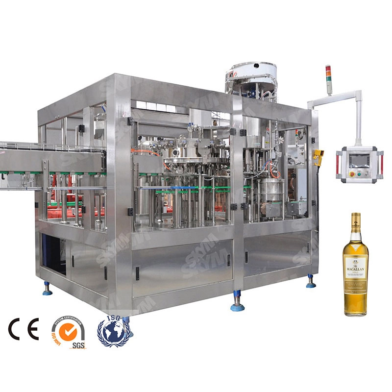 Ligne de capsulage de remplissage de vin automatique, machine de remplissage de vin 1