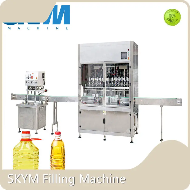 Máy làm đầy chai dầu Skym 1