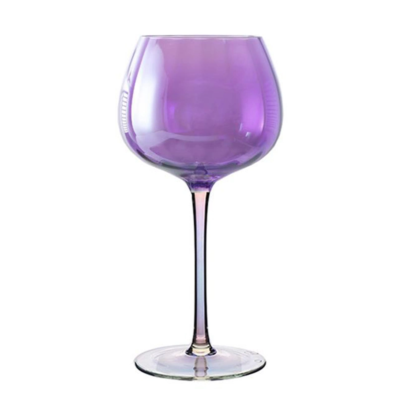 Gelas wine cocok untuk pesta pernikahan dengan gaya ungu, warna dapat disesuaikan YS-03-BLB003 1