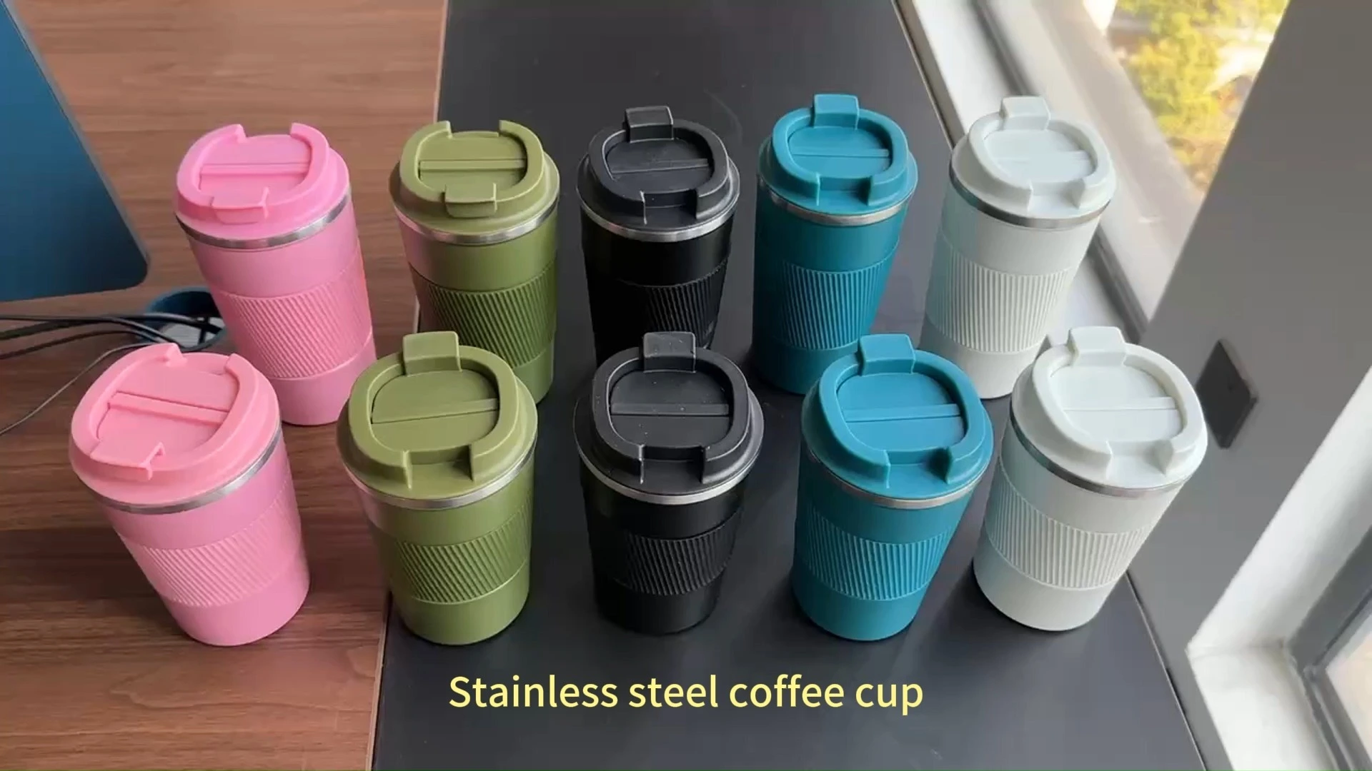 Reusable Coffee Cup Double Wall Coffee Cups 1