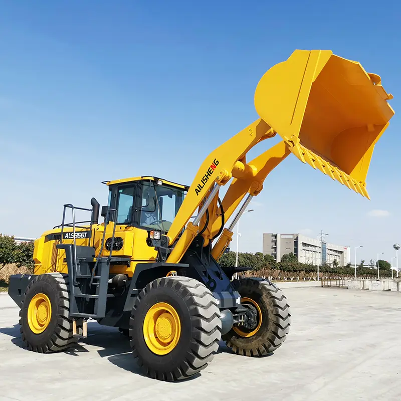 AILISHENG Construction Equipment Wheel Loaders for Sale Wheel Loaders for Salefactory Price 3