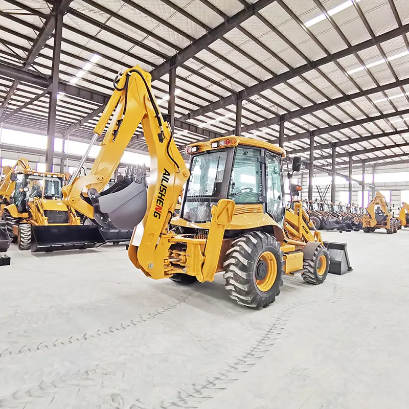 Compact Backhoe Loader for Sale Supply 4