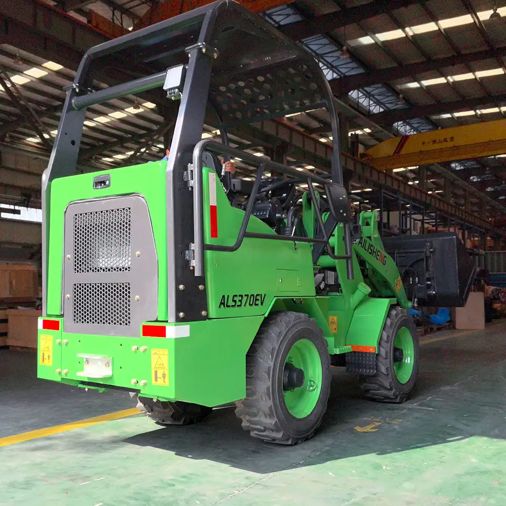 Electric Mini Track Loader by AILISHENG Construction Equipment 4