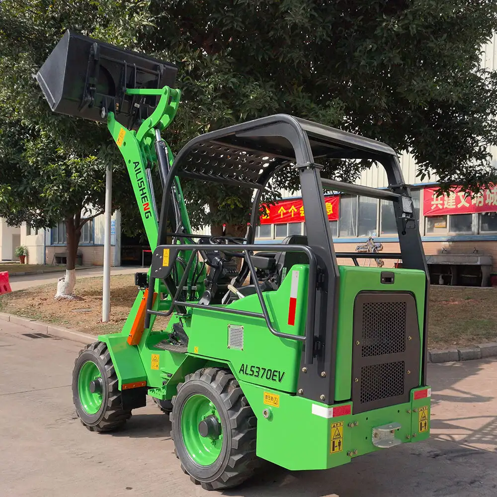 Electric Mini Track Loader by AILISHENG Construction Equipment 3