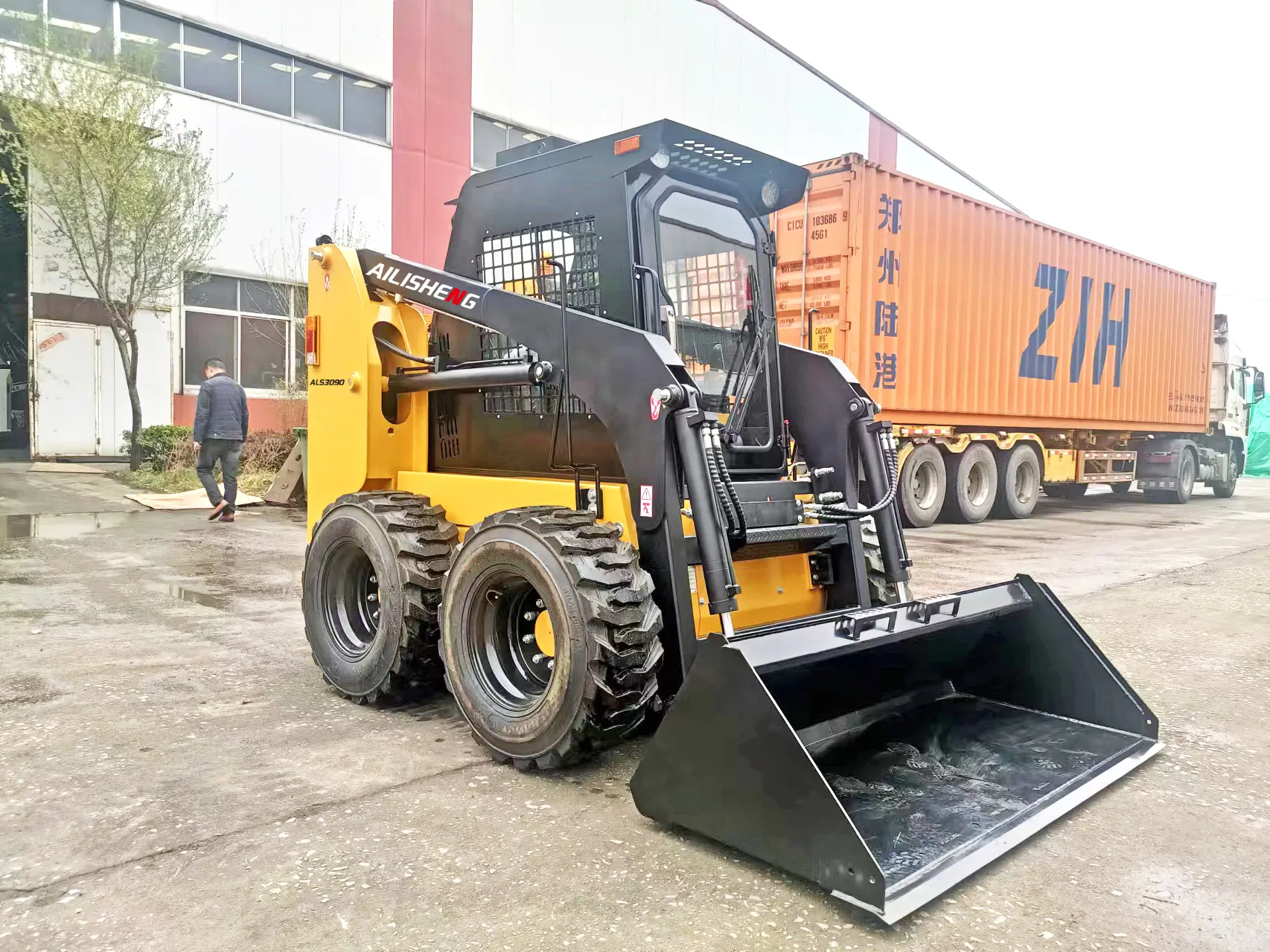 Skid Steer Loaders Supplier - - AILISHENG Construction Equipment 6