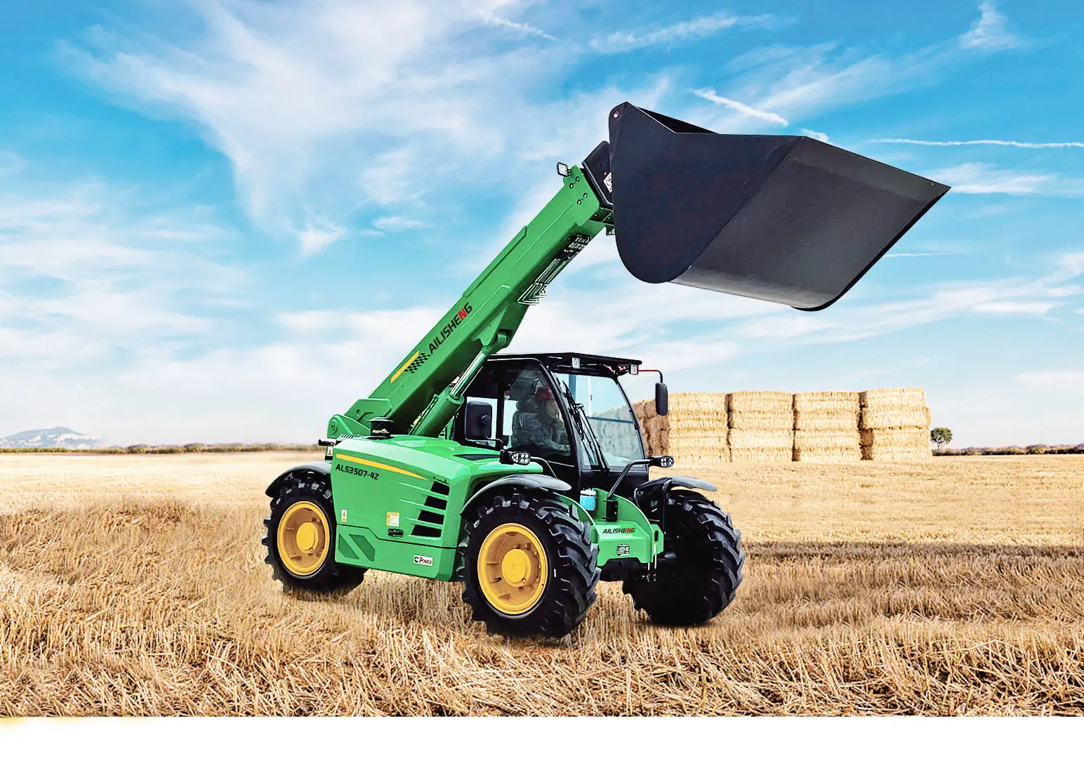 Mini Telescopic Forklift by AILISHENG Construction Equipment 5