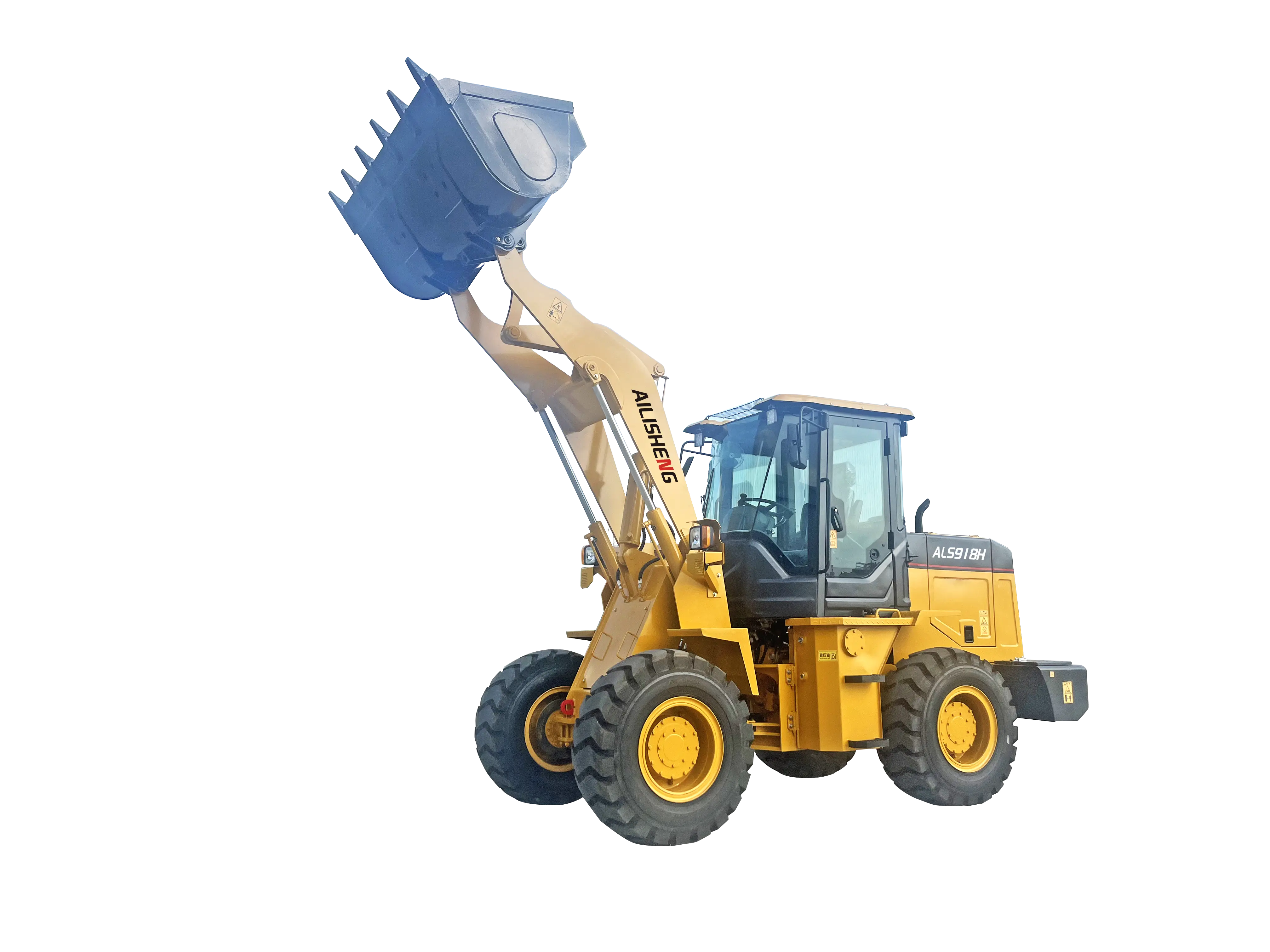 AILISHENG Construction Equipment Compact Articulated Wheel Loader Compact Articulated Wheel Loadercompany 2