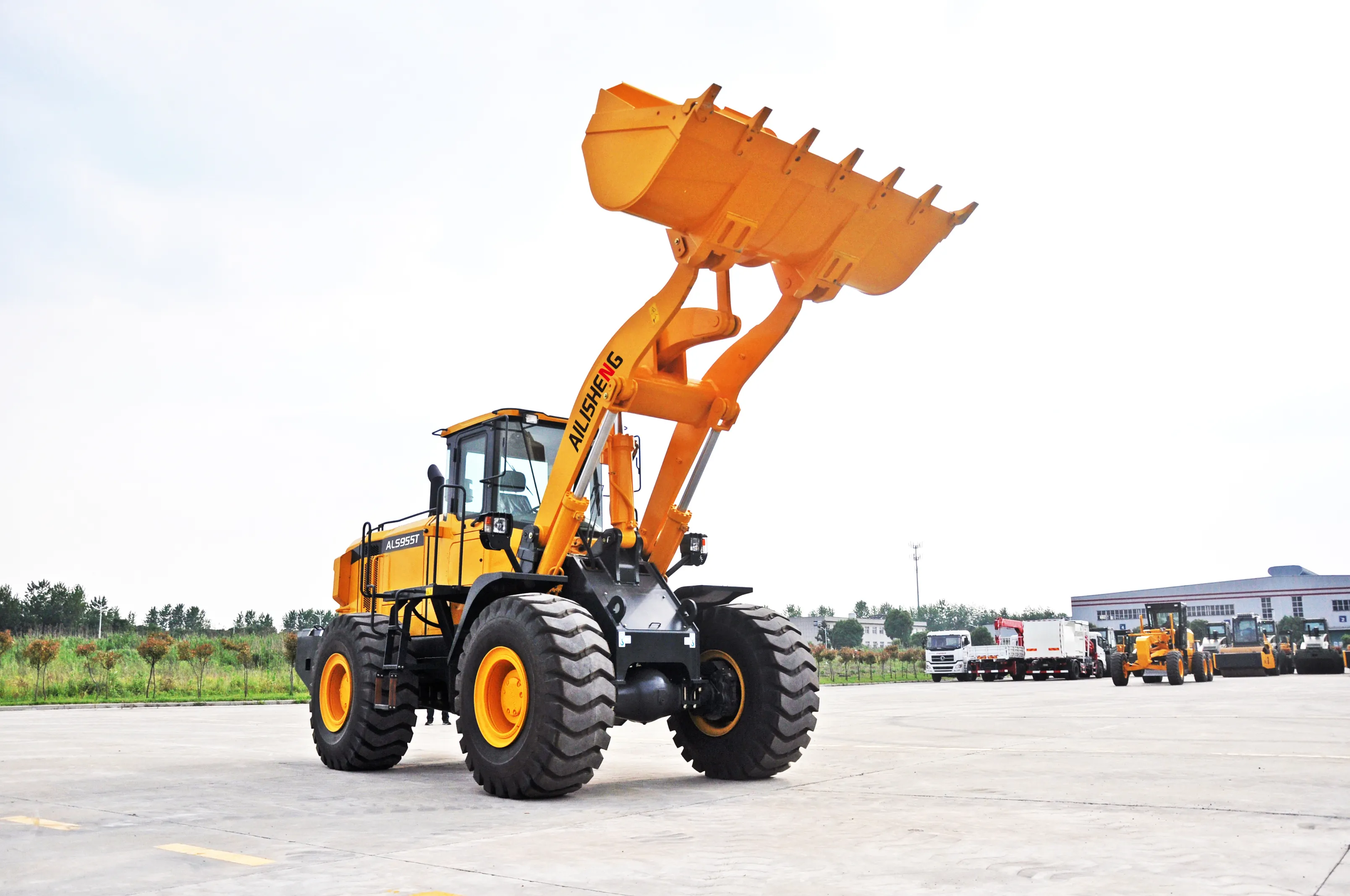 AILISHENG Construction Equipment Wheel Loaders for Sale Upply 2