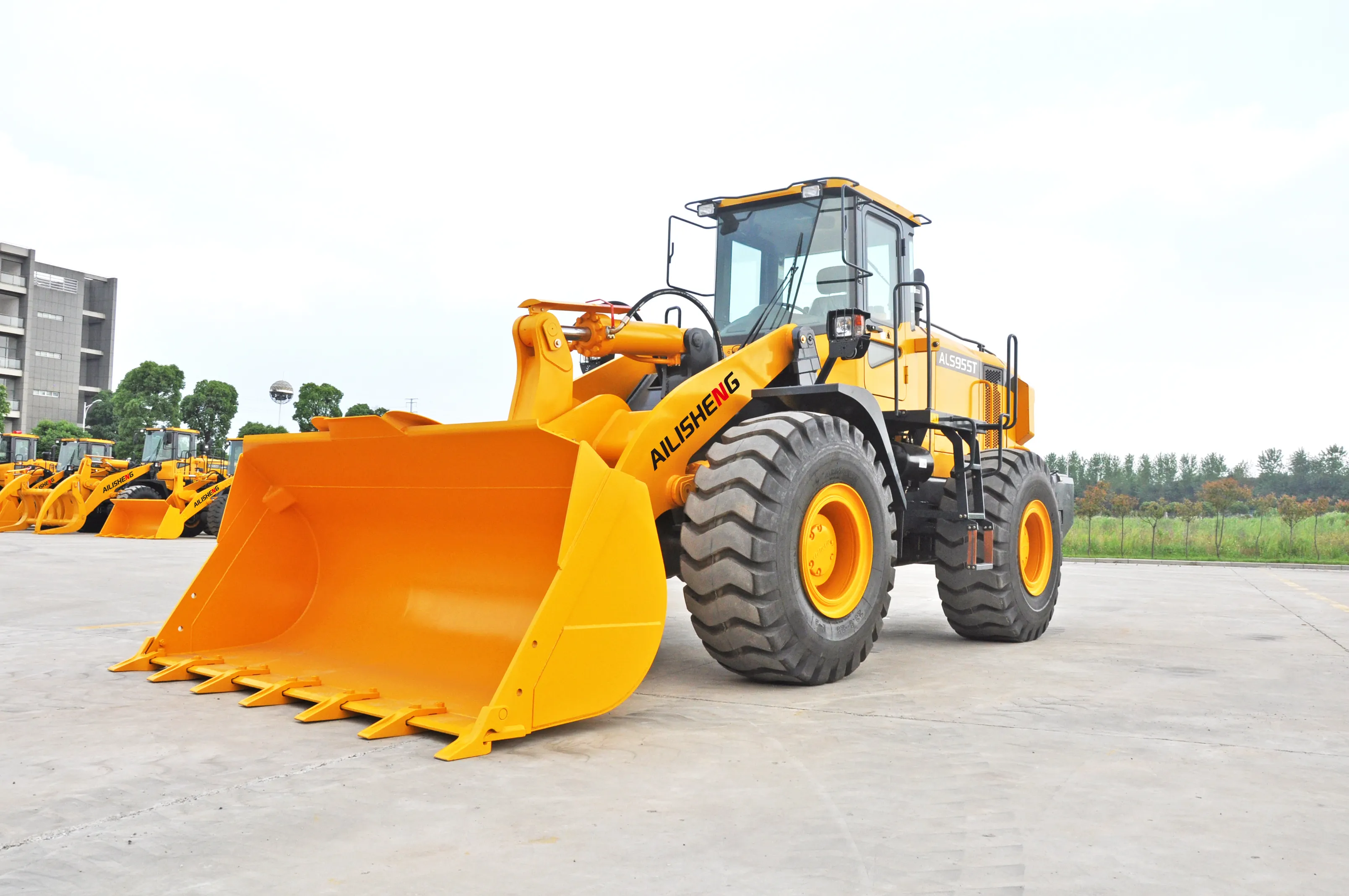 AILISHENG Construction Equipment Wheel Loaders for Sale Upply 4