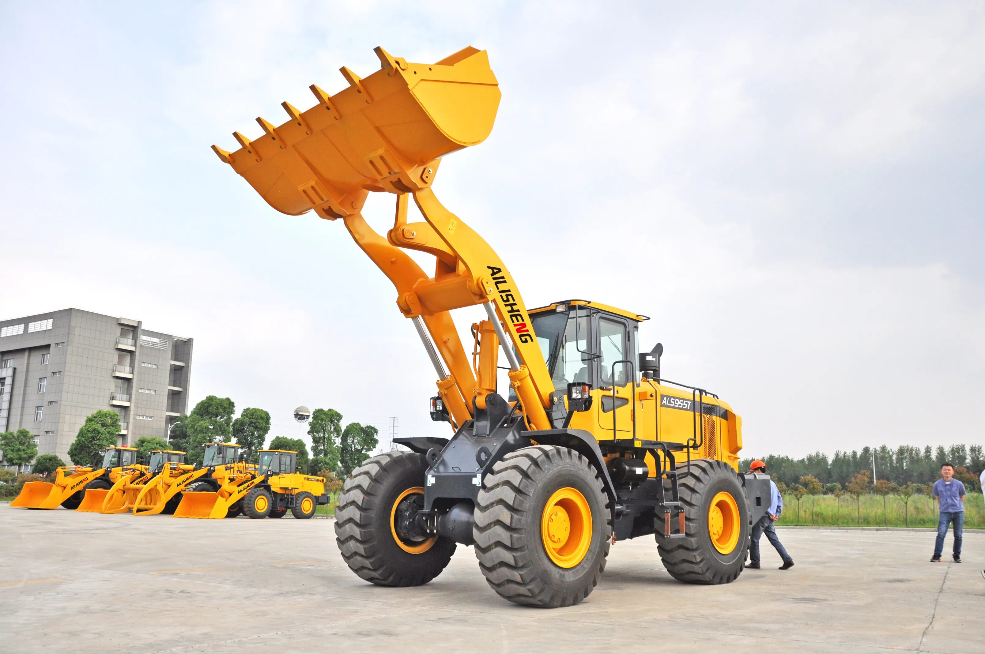 AILISHENG Construction Equipment Wheel Loaders for Sale Upply 6