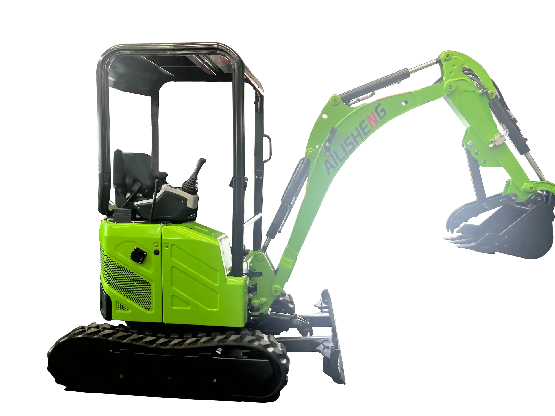 Electric Powered Mini Excavator Wholesale - AILISHENG Construction Equipment 1