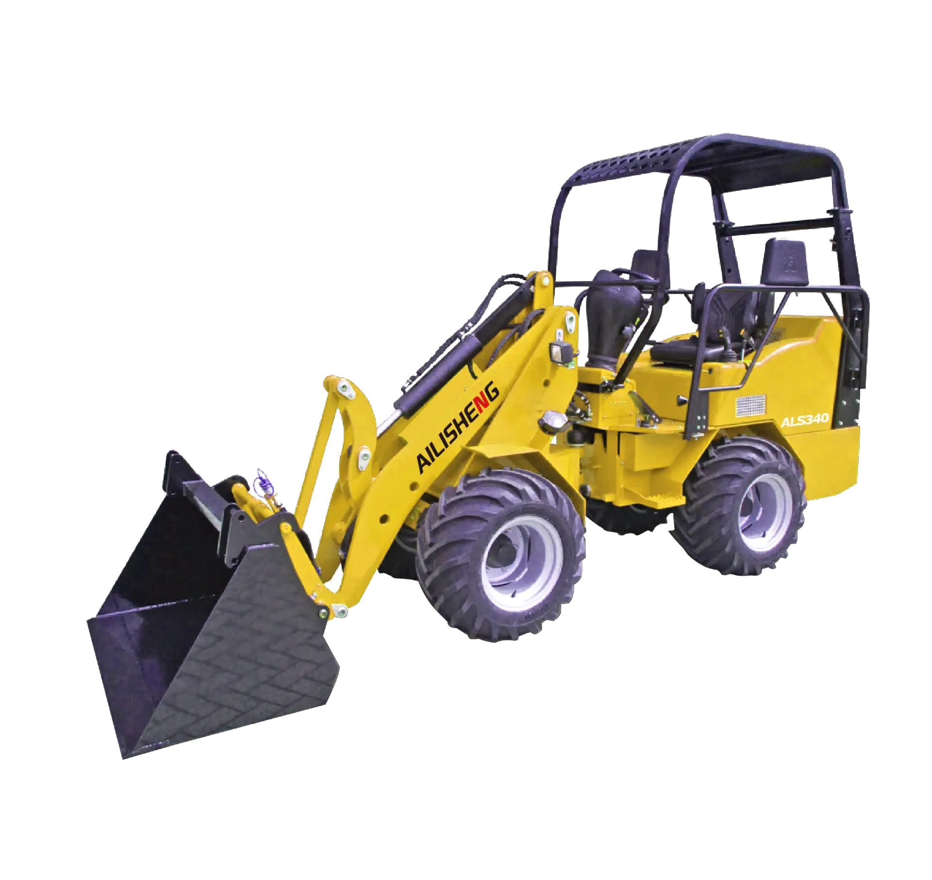 AILISHENG Mini carregadeira de rodas compacta ALS340 1