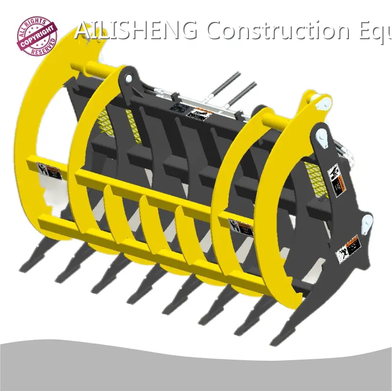 AILISHENG Construction Equipment Skid Steer Loader Attachments Skid Steer Loader Attachmentscompany 1