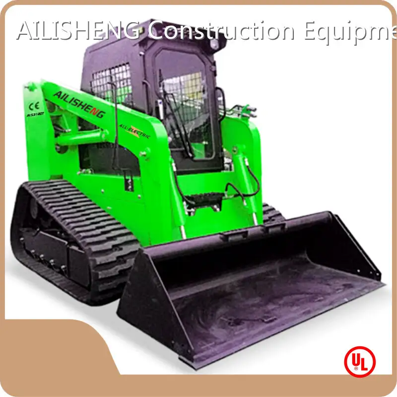 Electric Skid Loader Wholesale - AILISHENG Construction Equipment 1