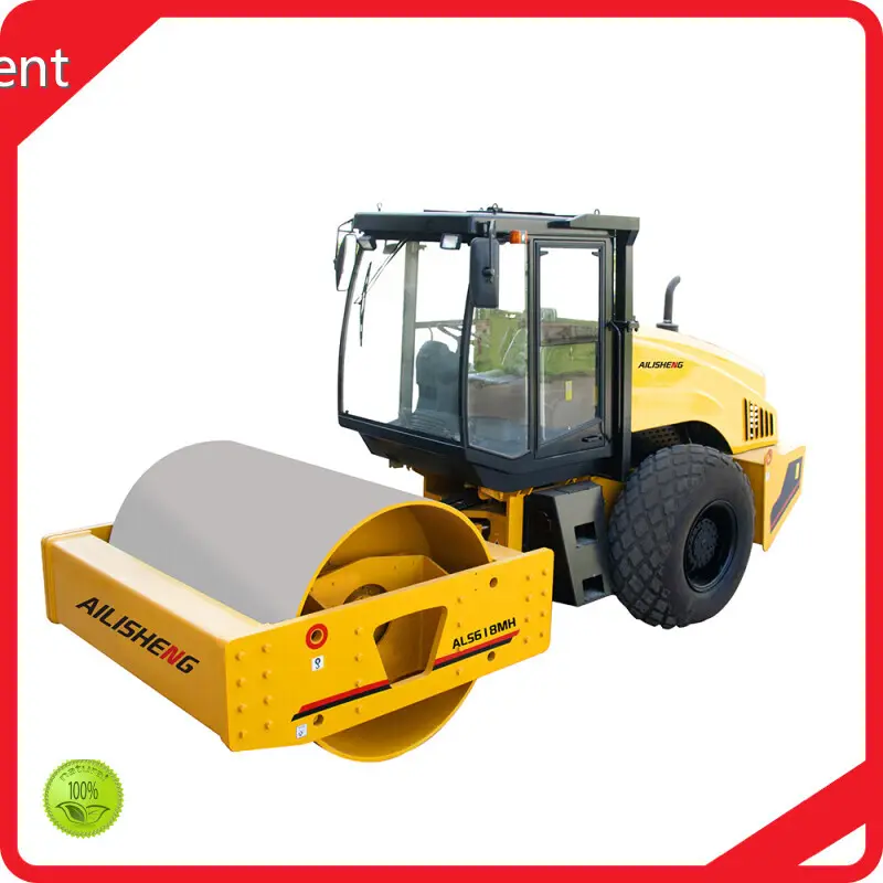 Single Drum Vibratory Roller for Sale Wholesale - AILISHENG Construction Equipment 1