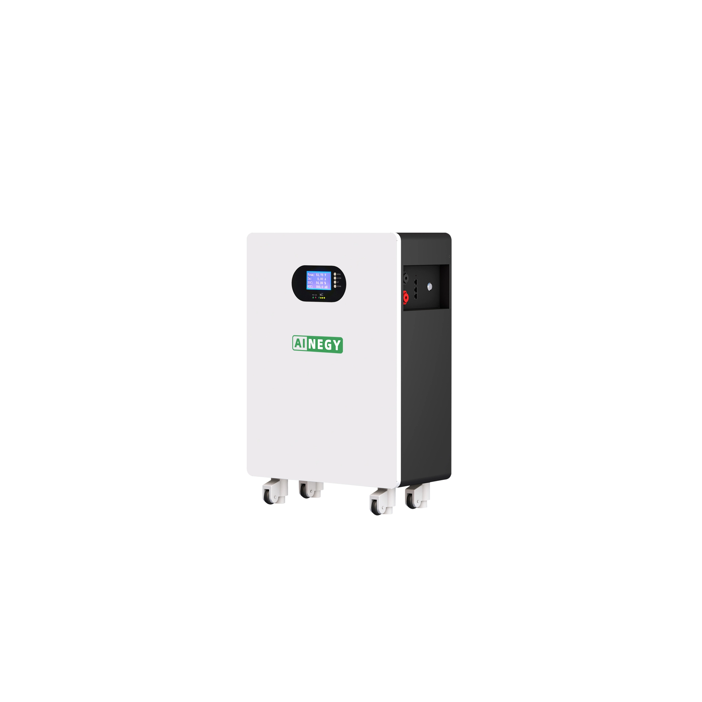 AINEGY Energiespeicher 51,2 V Niederspannungsbatterie 15 kWh LiFePO4 für Haushaltsenergiespeichersystem 1