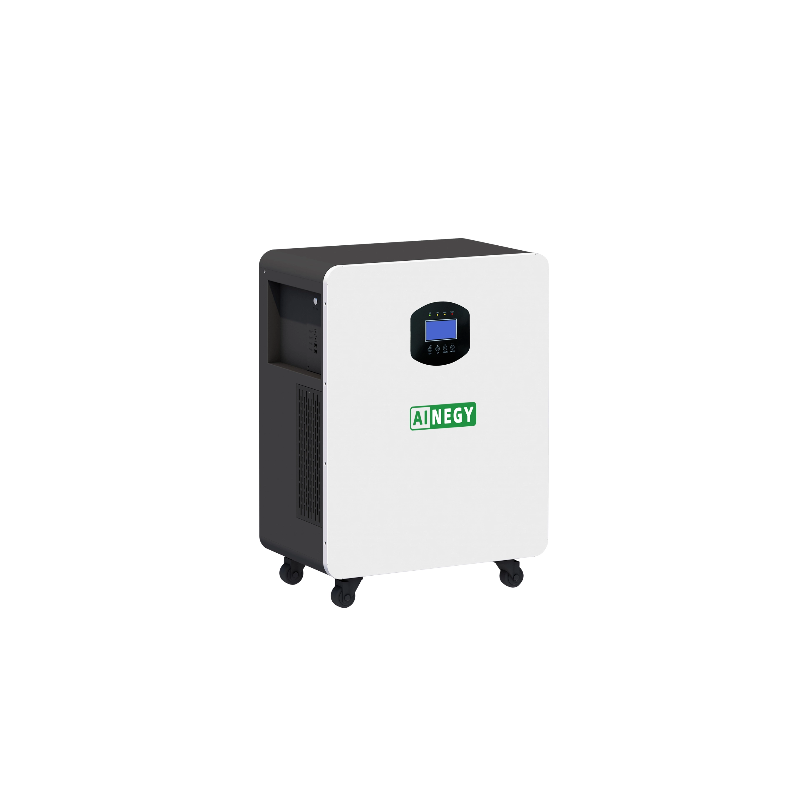 Pin Lithium AINEGY và Biến tần TẤT CẢ TRONG MỘT ESS 5KWh+5KW dành cho Hộ gia đình 1