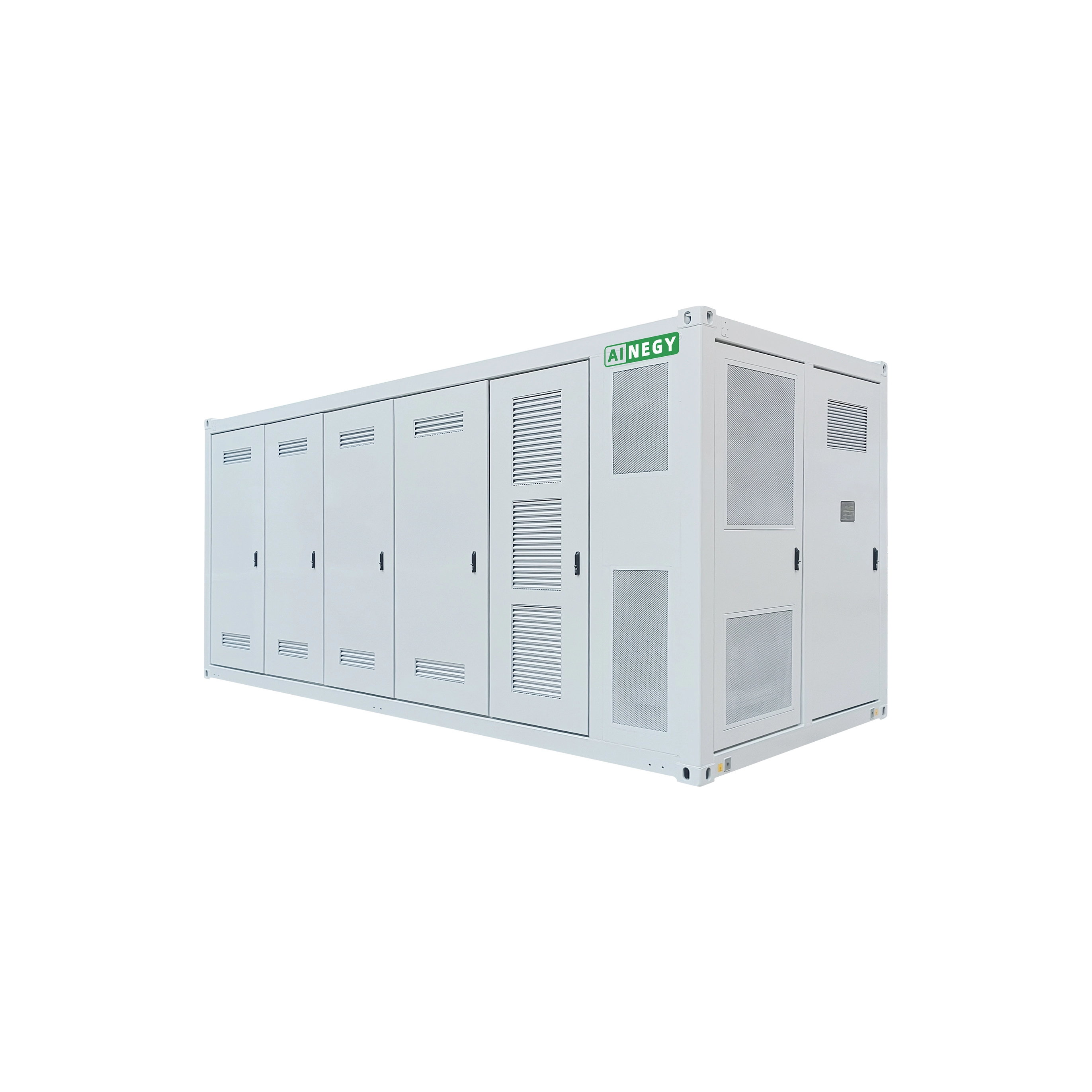 2MWN+1MW تبريد سائل متكامل ، تعمل بالطاقة الشمسية ، تخزين الديزل ، AC و DC All-in-One لـ C & I ESS 1