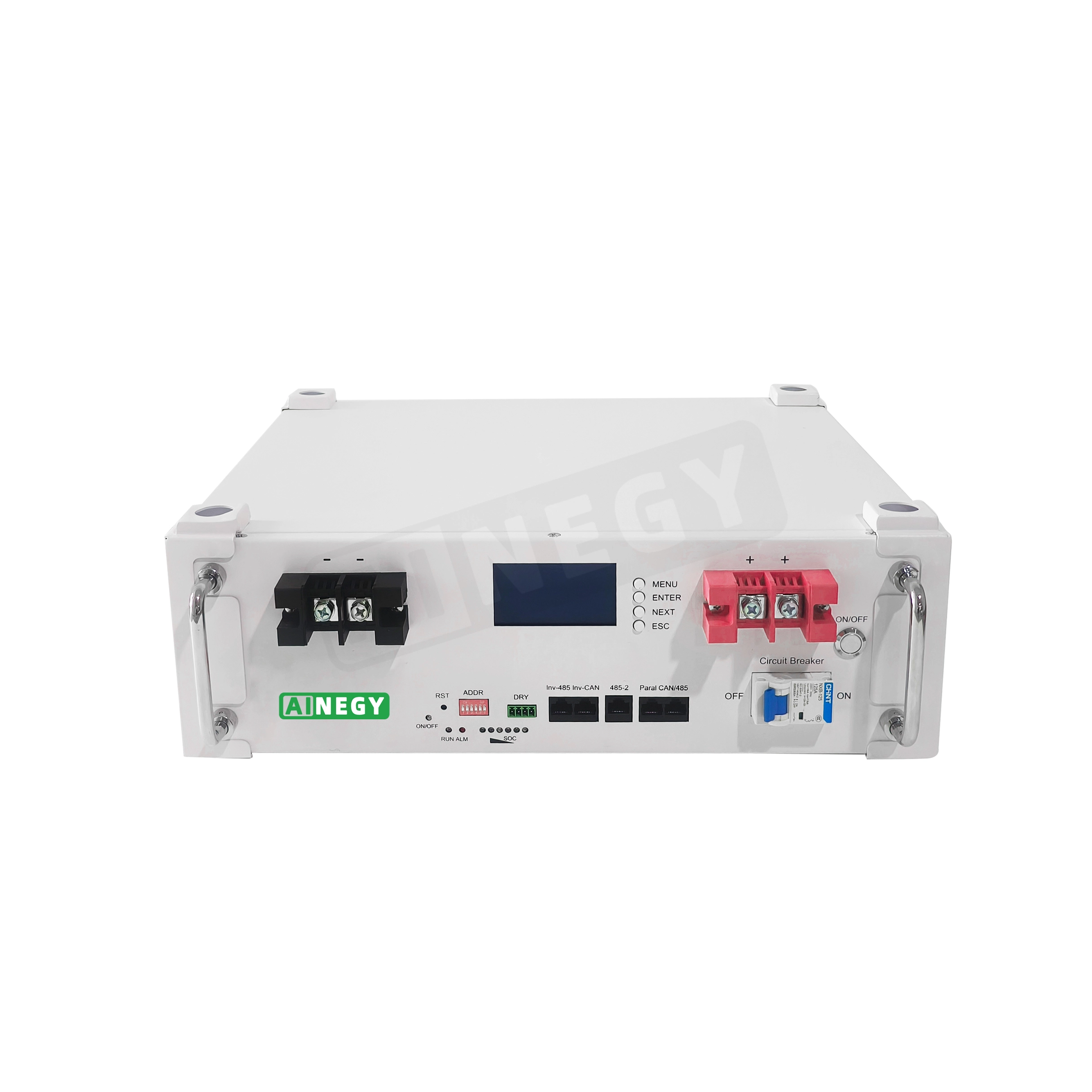 Batterie de stockage d'énergie solaire 51.2V100AH Batterie 5.12kwh LifePO4 pour résidentiel 1