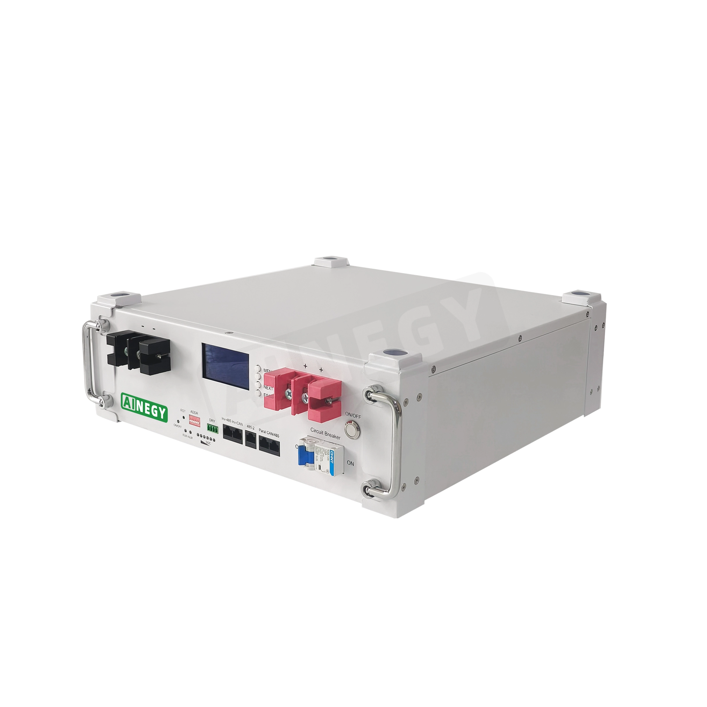 Rack Mount 51.2V100AH Batterie de stockage d'énergie solaire 5.12kwh Batterie LIFEPO4 pour résidentiel 1