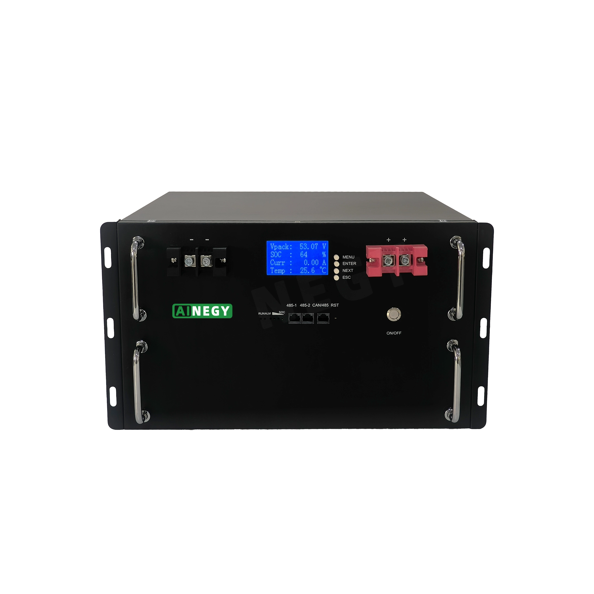 Batterie de stockage d'énergie solaire 51.2v200AH Batterie de 10,24kwh LifePO4 pour résidentiel 1
