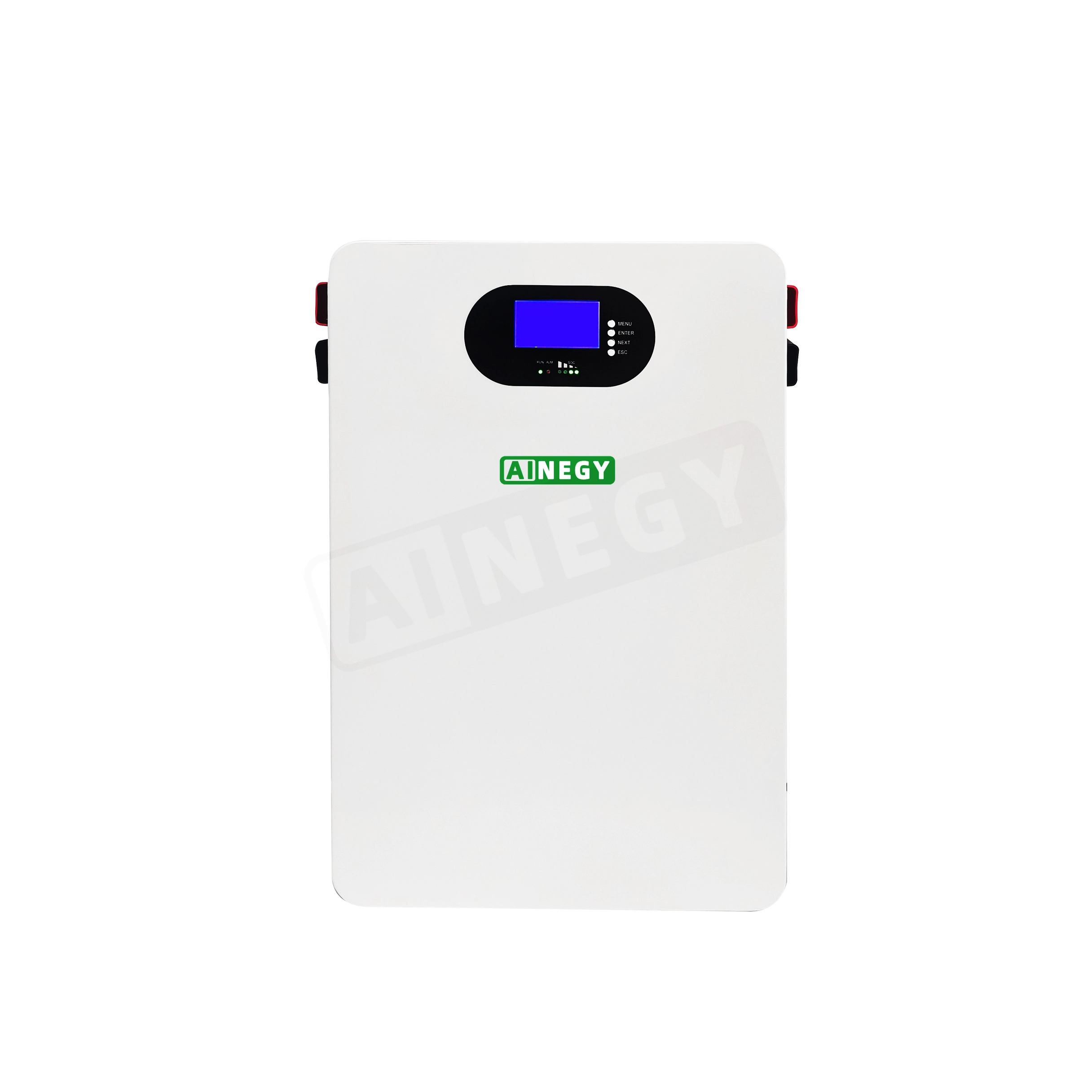51.2V100AH para el sistema de almacenamiento de energía doméstica Montaje de pared LIFEPO4 Batería de almacenamiento de energía 1