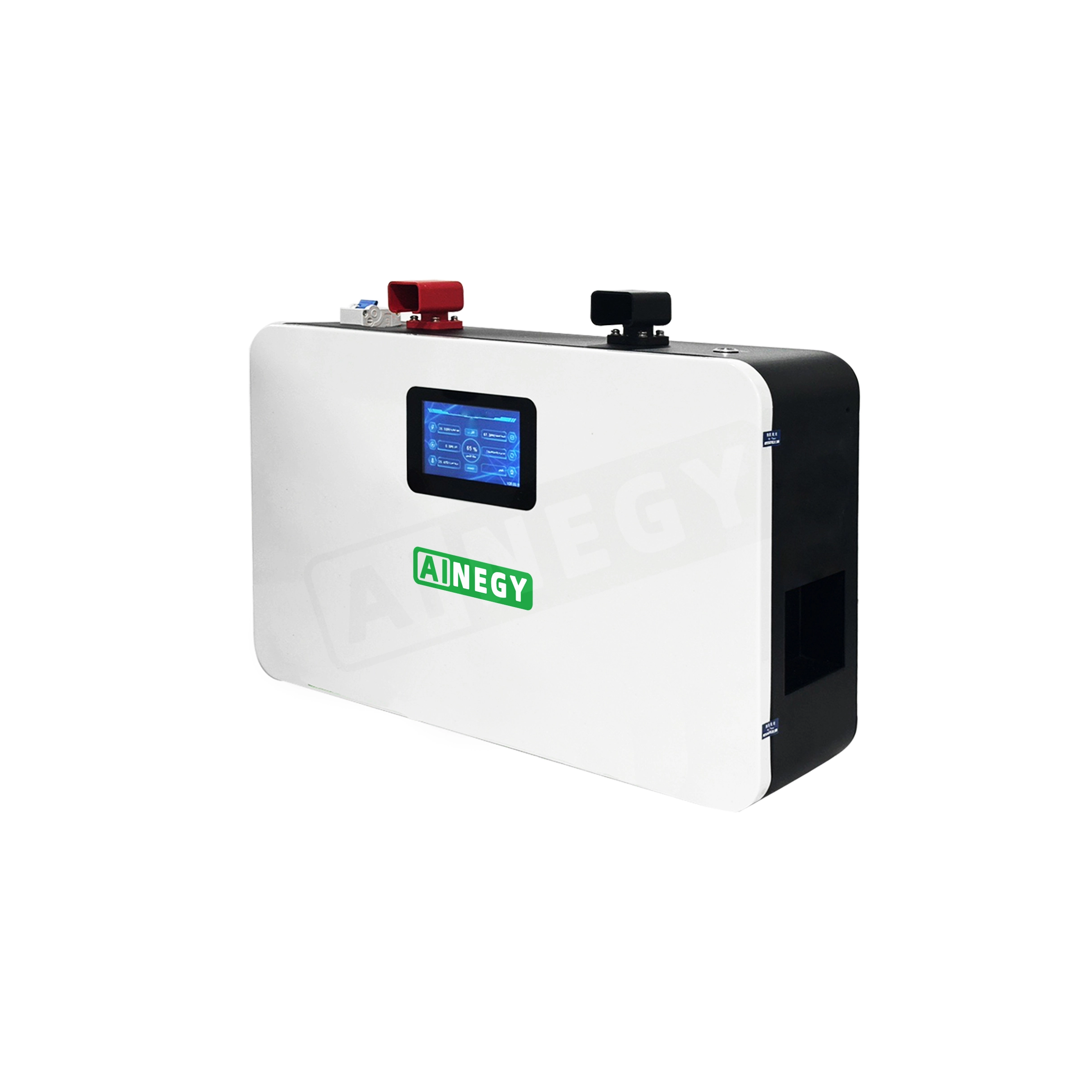 Wall-mount 25.6V100Ah 2.56KWh for Home energy storage system LiFePO4 Energy Storage Battery 1
