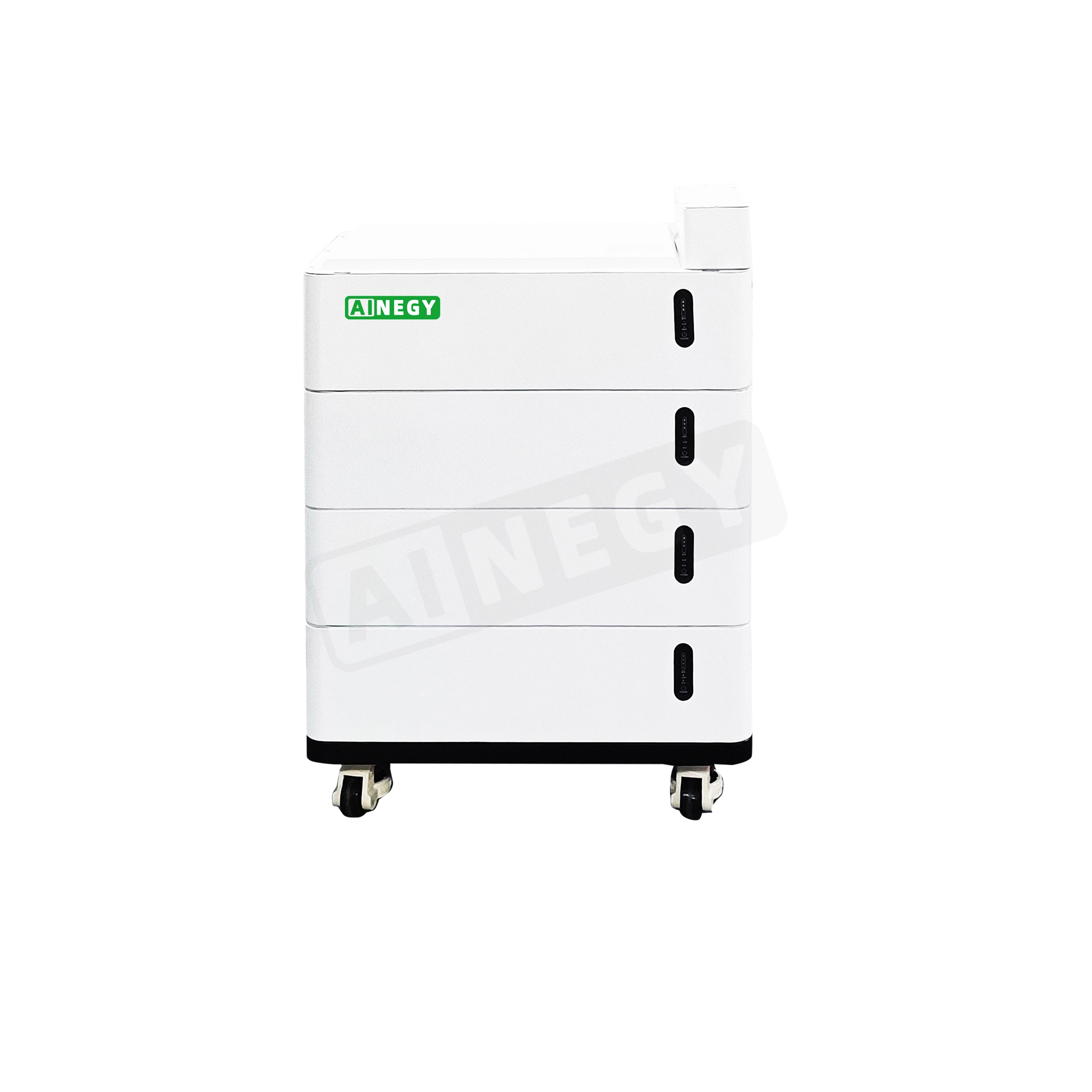 SM-51.2V100Ah Stacked 5.12KWh LiFePO4 battery for AINEGY Residential energy storage 1