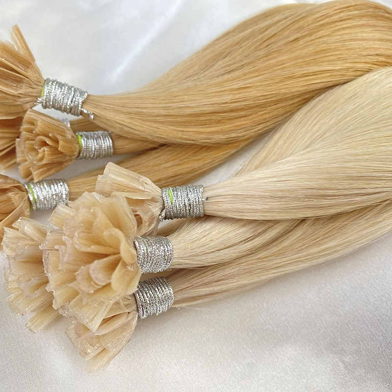 Wholesale U Tip Remy Hair Extensions Keratin Cuticle Aligned Virgin Hair 1
