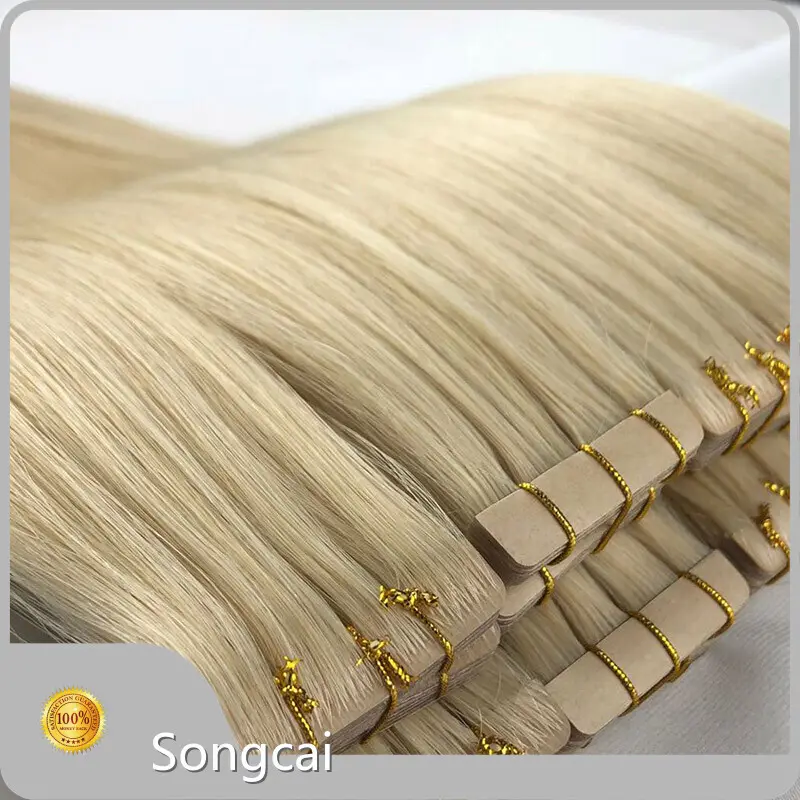 Custom Hair Extensions Tape in Human Hair SC Hair Extensions 1