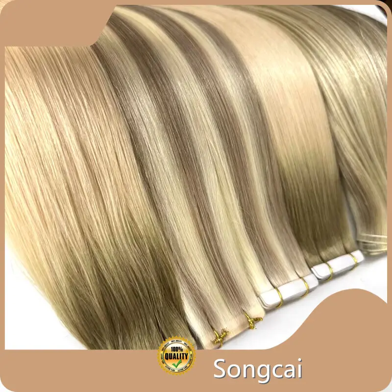 Safe to Use Hair Extensions Tape in Human Hair SC Hair Extensions Company 1