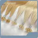 Cost-effective Keratin U Tip Human Hair Extensions with Good Price for Dressing Up 1