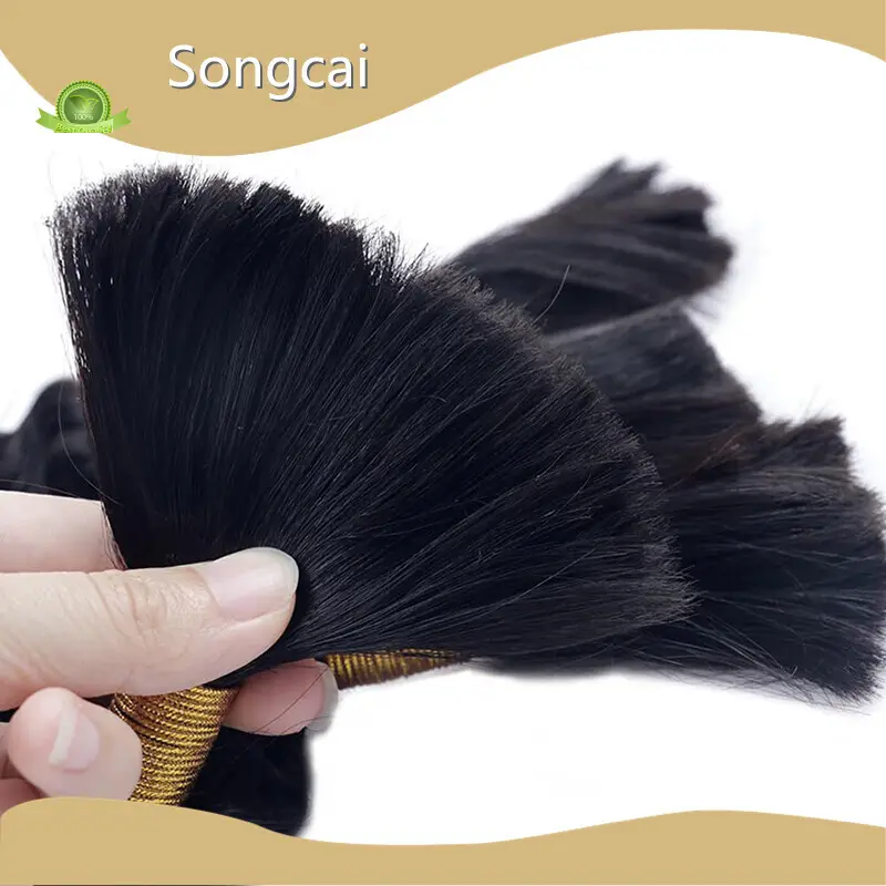 SC Hair Extensions Virgin Human Hair Bundles for Makeup Performance - 1