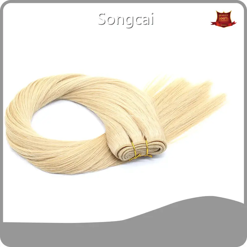 SC Hair Extensions Wholesale Machine Weft Extensions for People with Thin Hair 1