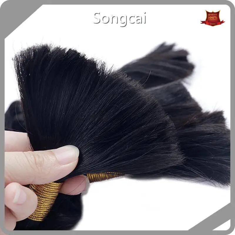 Bundles with Closure Human Hair Series for People with Thin Hair SC Hair Extensions 1