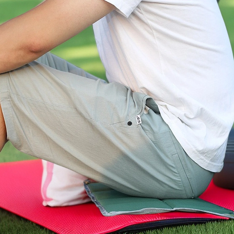 Oxford cloth pearl cotton padded outdoor eight fold cushion folding moisture-proof picnic mat 1